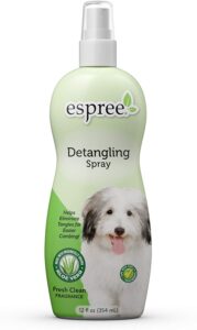 espree best detangling spray for yorkies